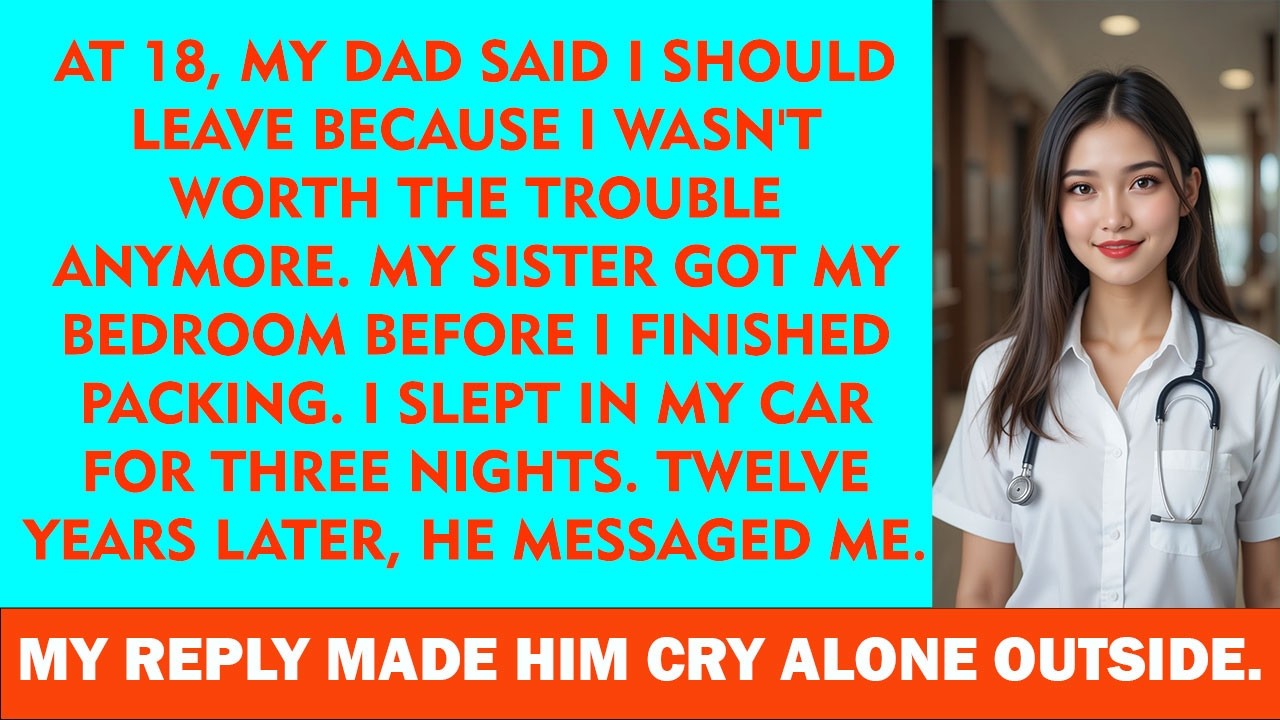 My Sister Framed Me So Dad Kicked Me Out at 18 — 12 Years Later, He Read My Reply