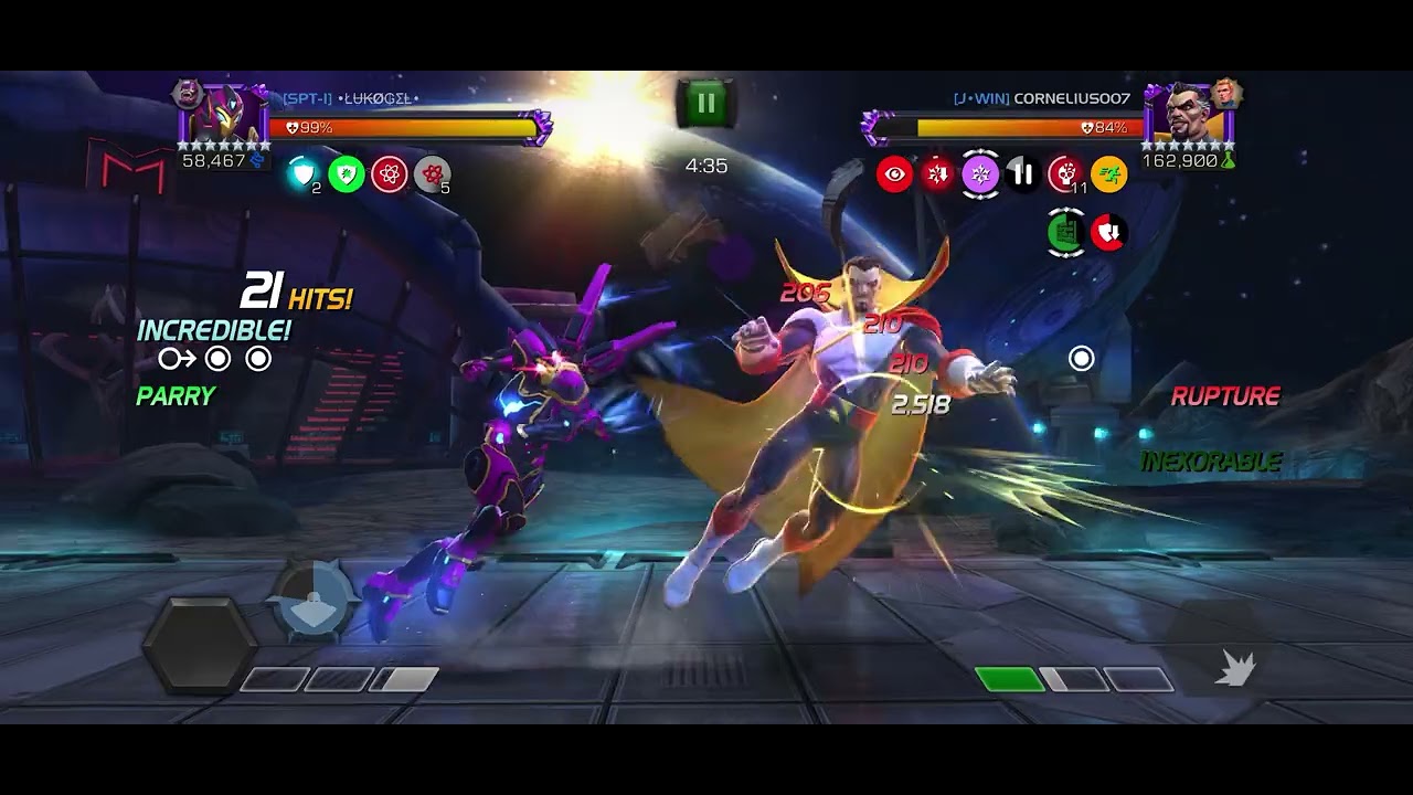 Nefaria node 46 with IronHeart (another one) - MCOC AW