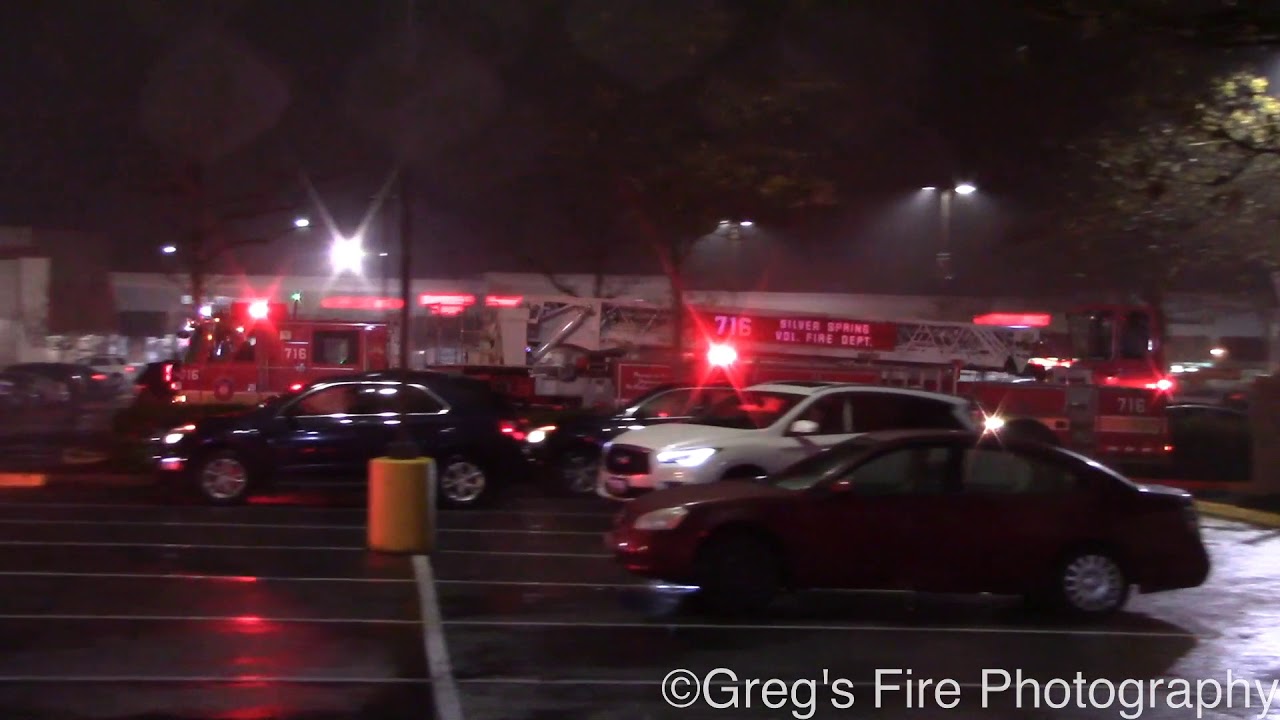 PRE ARRIVAL BUILDING FIRE - BANK OF AMERICA - BURTONSVILLE, MD 12-1-18