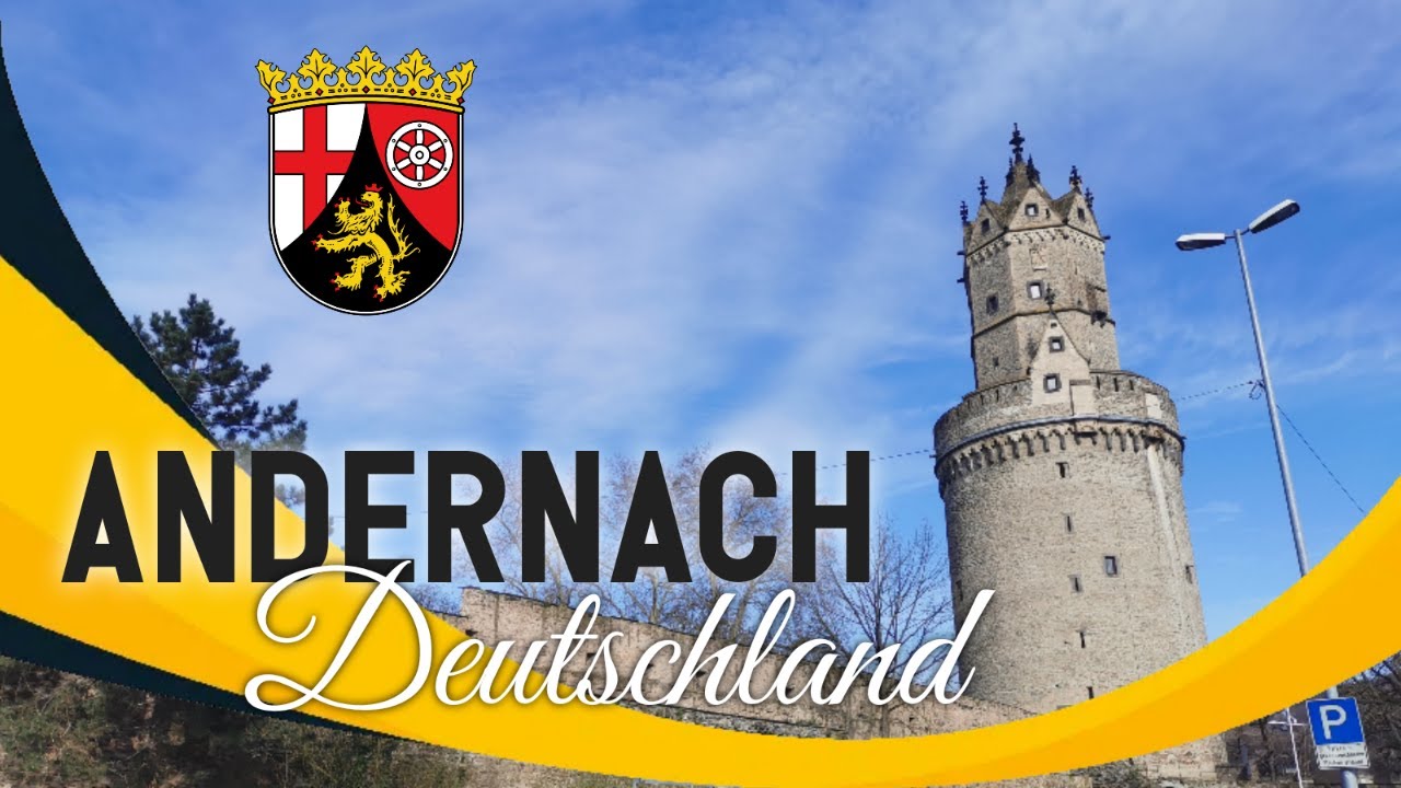 Andernach (Андернах) город с легендами. Путешествие по Германии.