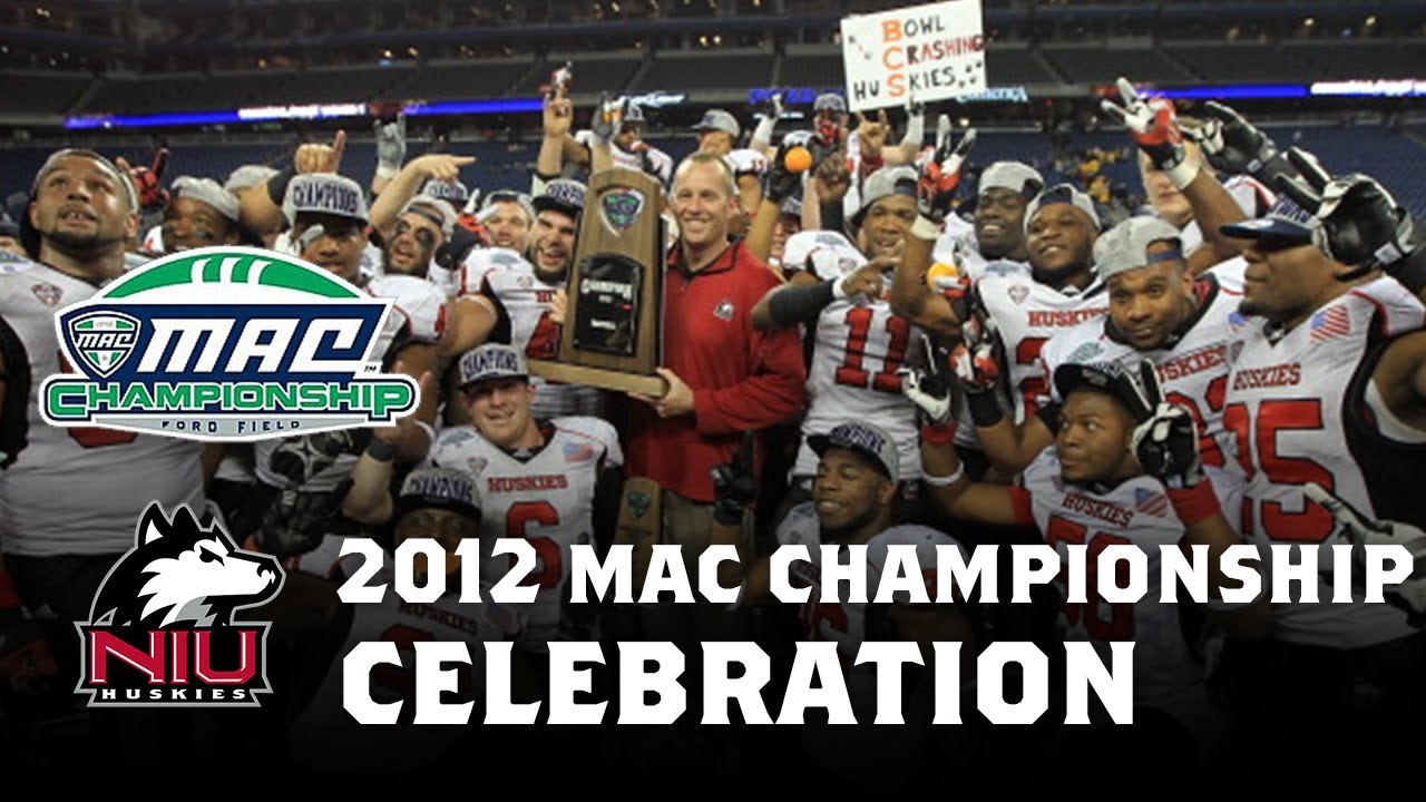 2012 NIU Huskies Football MAC Championship Celebration - #NIU125