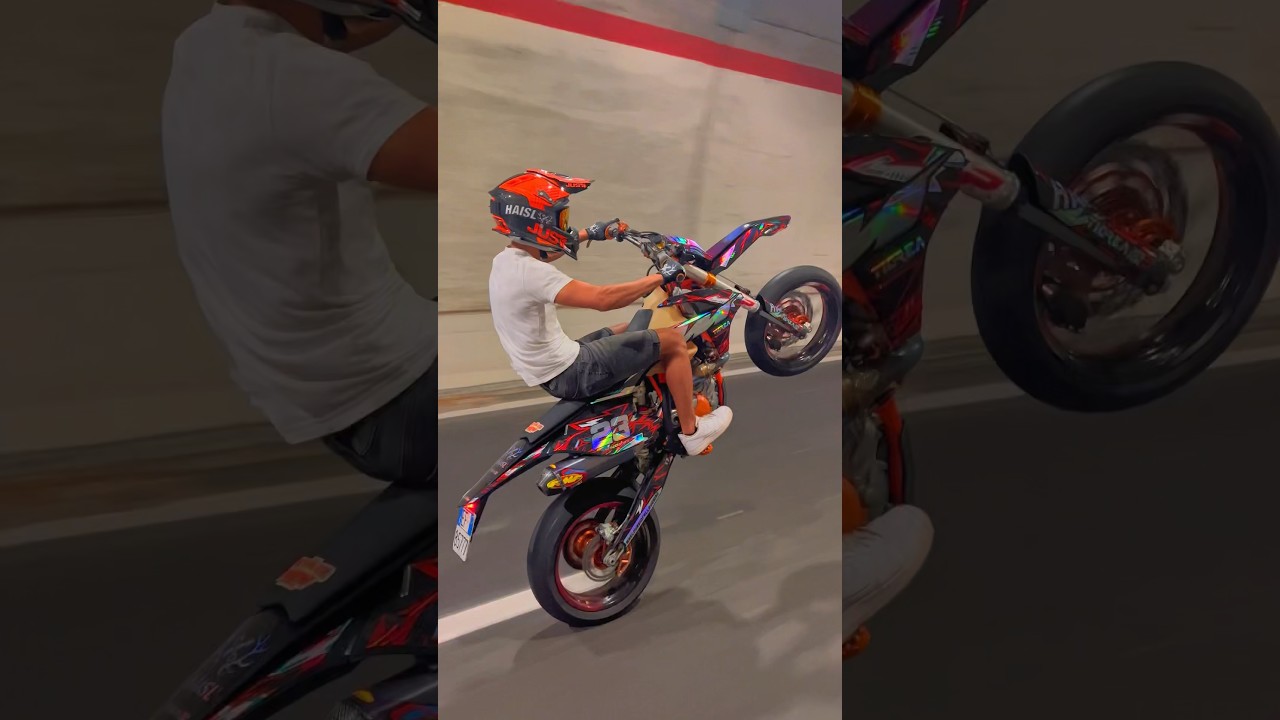 Me gusta la moto 🔥 #ktm #supermoto #ktm450 #wheelie