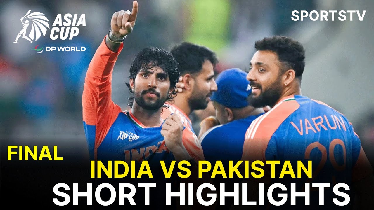 Short Highlights | India vs Pakistan | Final | DP World Asia Cup 2025 | ZF1U