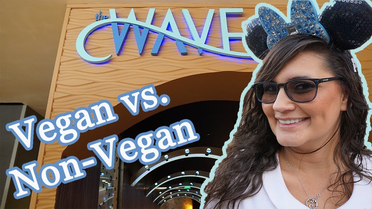 The Wave...Of American Flavors - Vegan & non-vegan dinner food review - Disney's Contemporary Resort