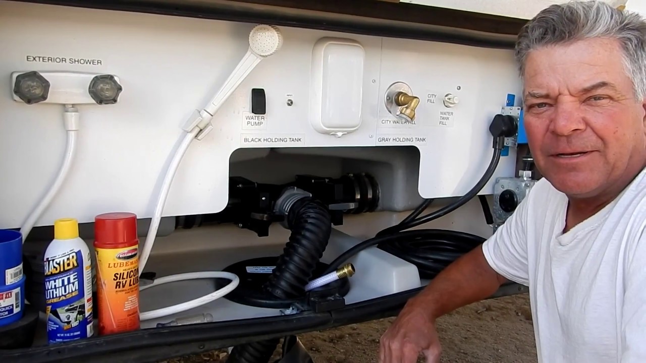 How To Easily Lubricate Your RV Dump Valves