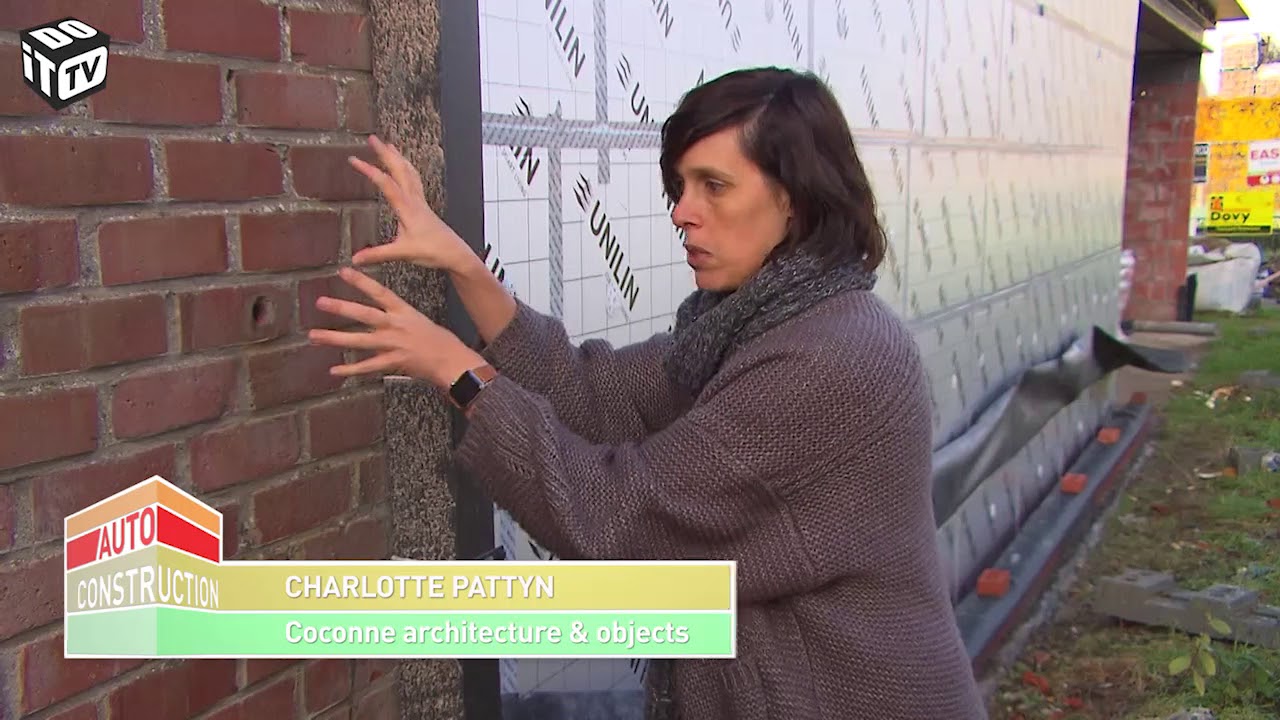 Post-isolation des vieux murs creux