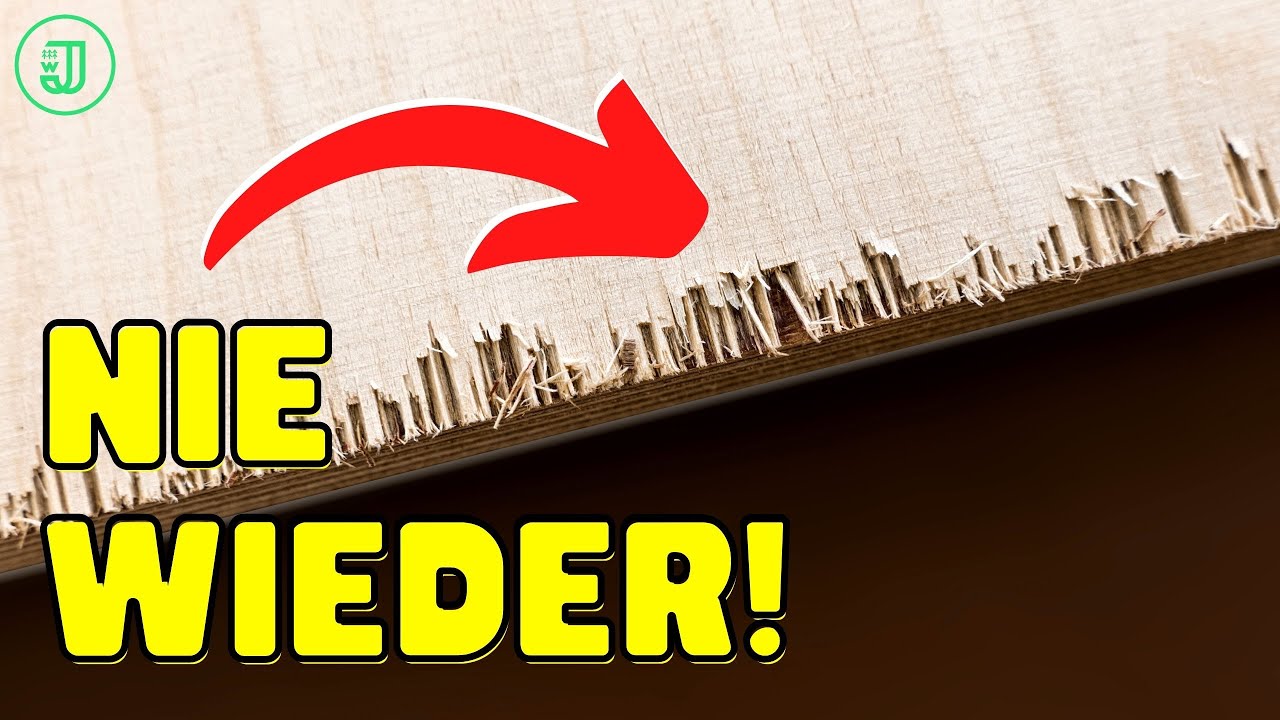 Schon gewusst? So verhinderst du AUSRISSE im HOLZ beim SÄGEN... | Jonas Winkler
