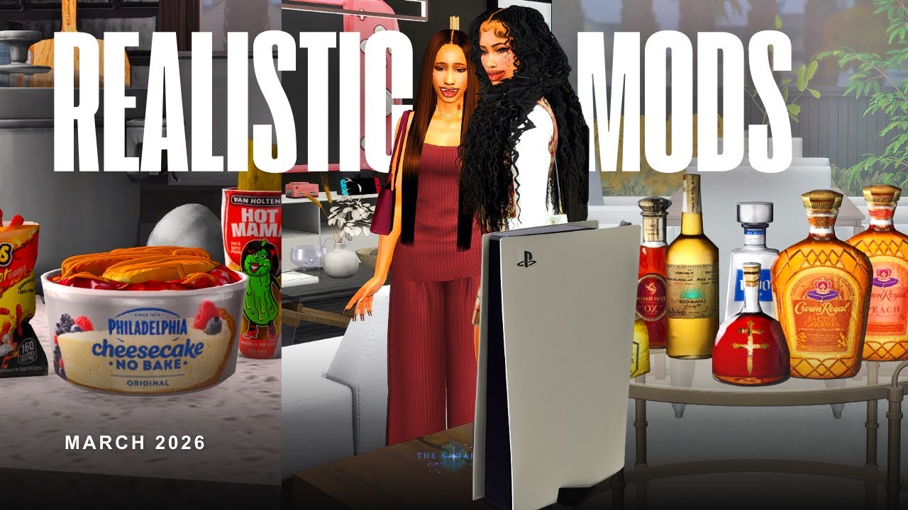 10+ New Must-Have Sims 4 Mods & Overrides for Realistic and Aesthetic Gameplay | The Sarah O. #sims4