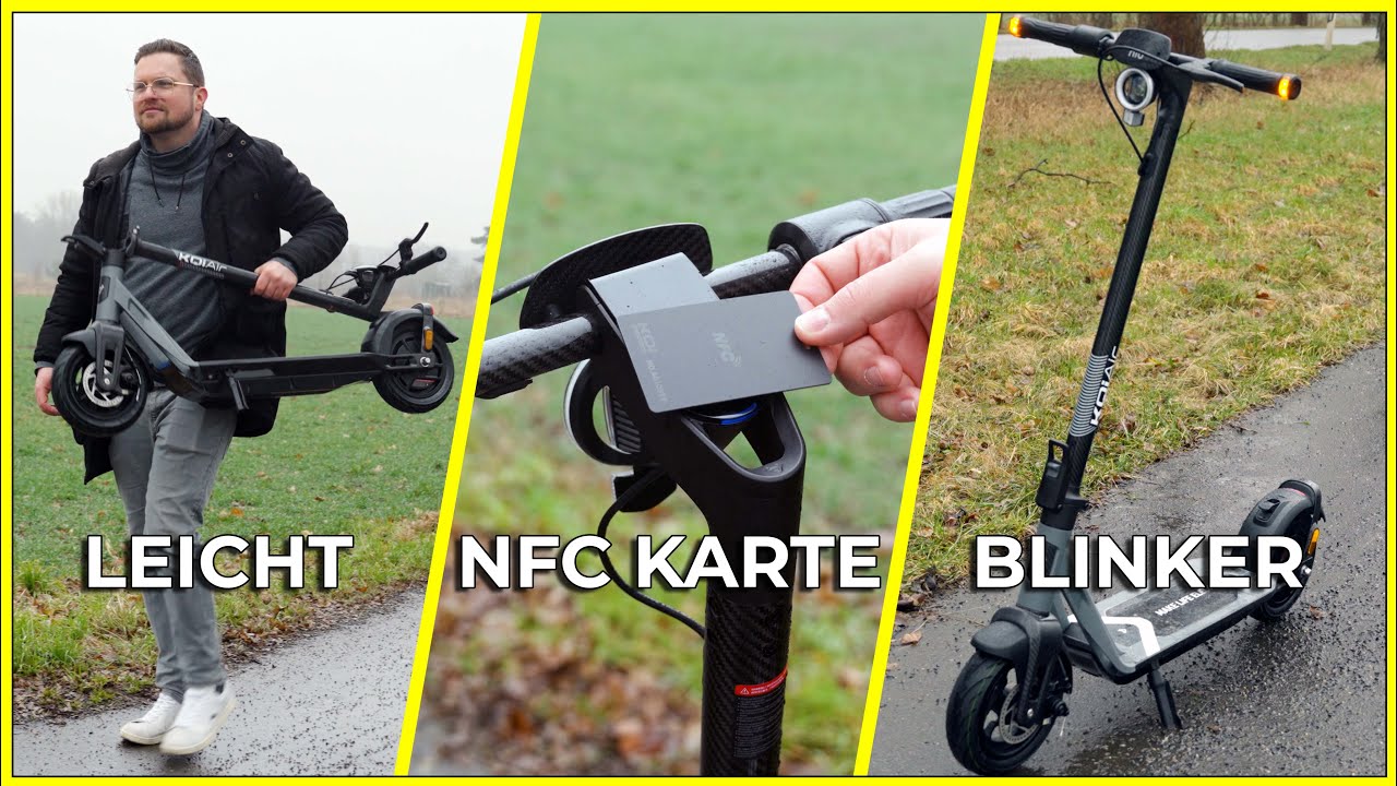 NIU KQi Air - Der leichteste E-Scooter auf dem Markt! (Viele Verbesserung zum KQi 3 Pro)