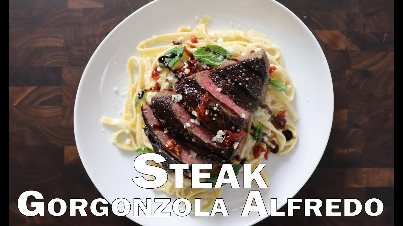 Steak Gorgonzola Alfedo