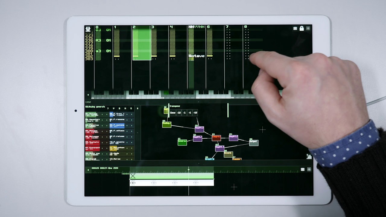 Chiptune Music with SunVox - Video 08 - How to create a song 04