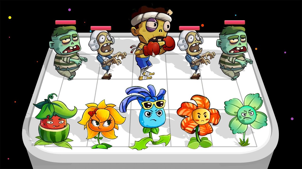 MERGE PLANTS vs ZOMBIES - Merge Master Gameplay #mergebattle #plantsvszombies #plant #zombiesurvival