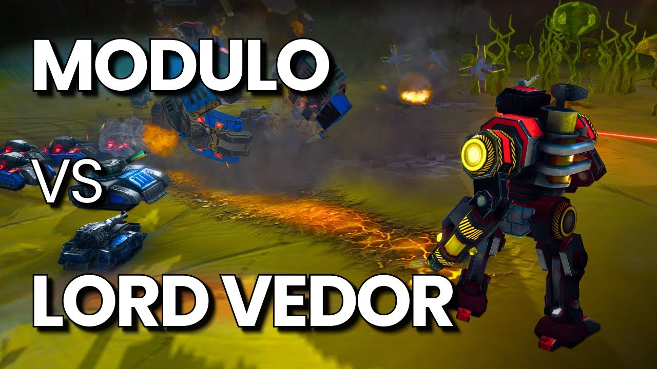Modulo vs Lord Vedor – Tactical Warfare on Gasbag Grabens | Beyond All Reason 1v1
