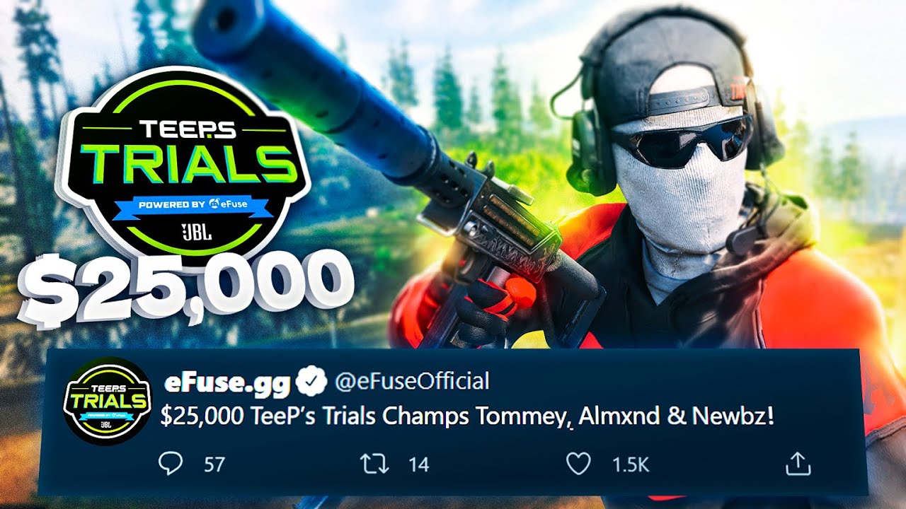 $25,000 TeeP's CUSTOM LOBBY Trials CHAMPIONS against the BIGGEST and BEST Warzone players!