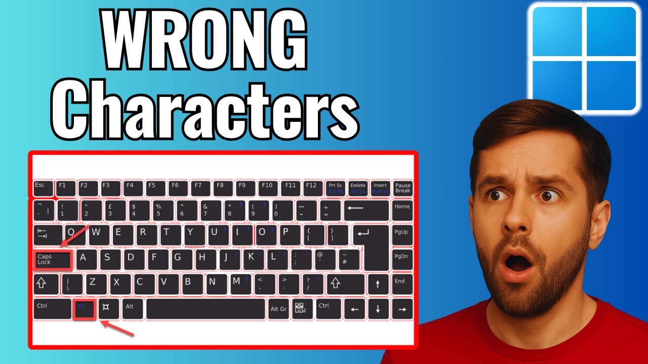 How to Fix Keyboard Typing Wrong Characters on Windows 10/11 | Easy PC Keyboard Fix (2025)