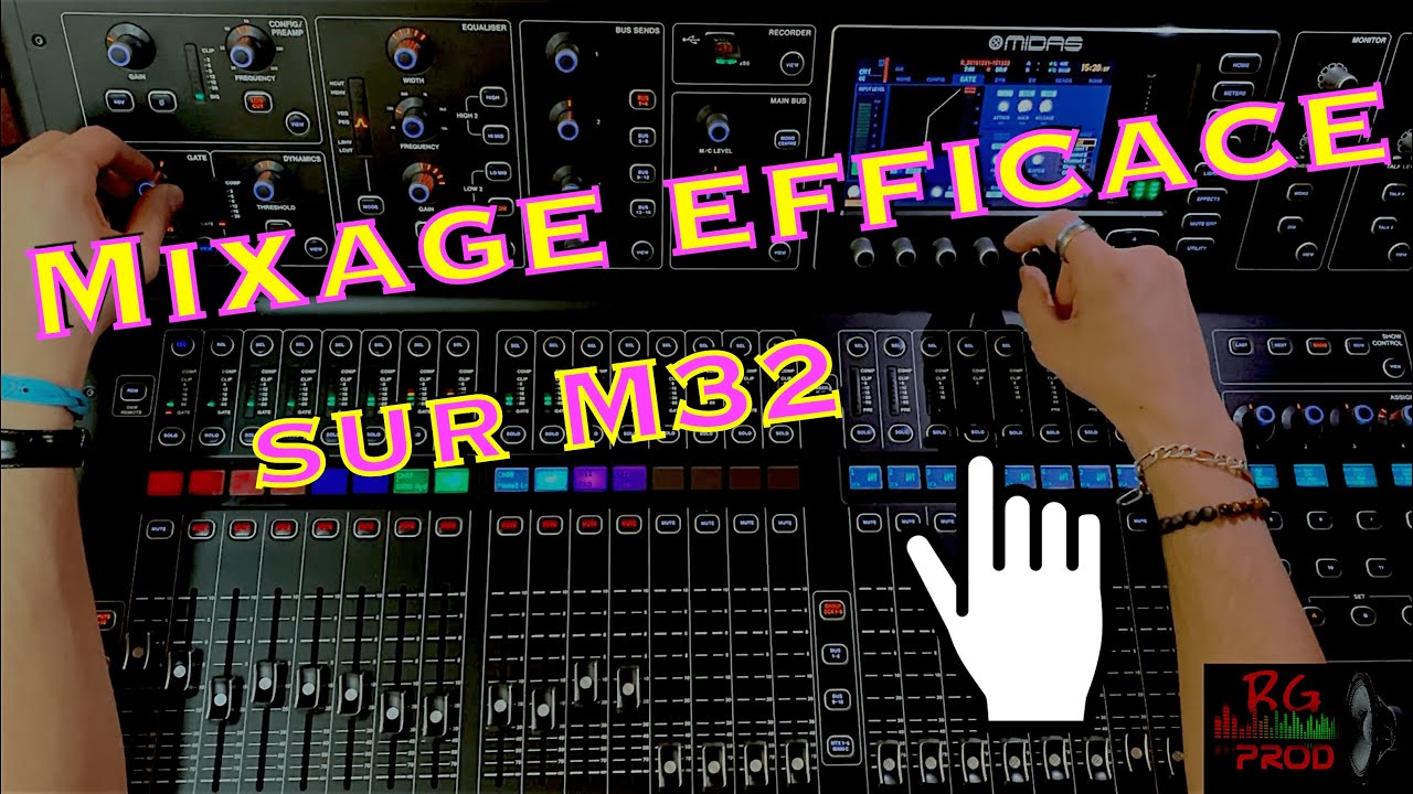 COMMENT FAIRE UN MIX LIVE RAPIDE en balances (sur console num&eacute;rique)