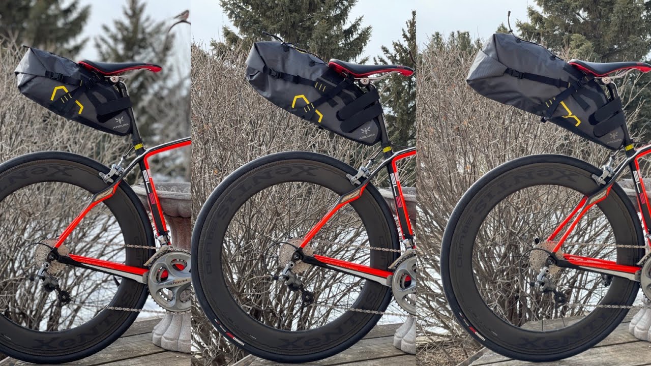 Review of the 9, 14 & 17 L Apidura saddlebags for BikePacking the Paris-Brest-Paris Randonneur Route