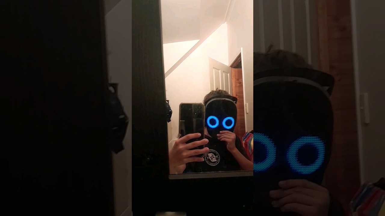 I took the mask off 😅 