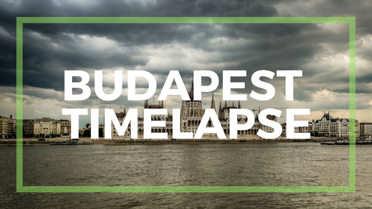 Budapest Timelapse - Danube - Parliament - Fisherman's Bastion