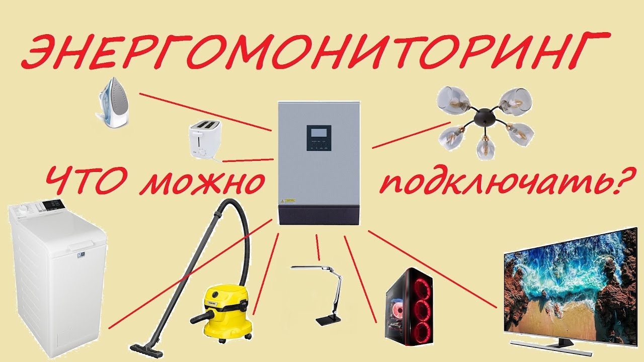 Энергомониторинг. Интересный результат. Что можно включать от ИБП когда нет сети.