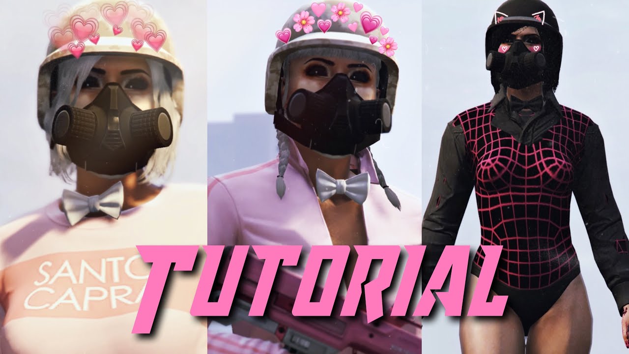 GTA V Online | Tutorial Of My Glitched Outfits (PS4/Xbox One/PC) ♡