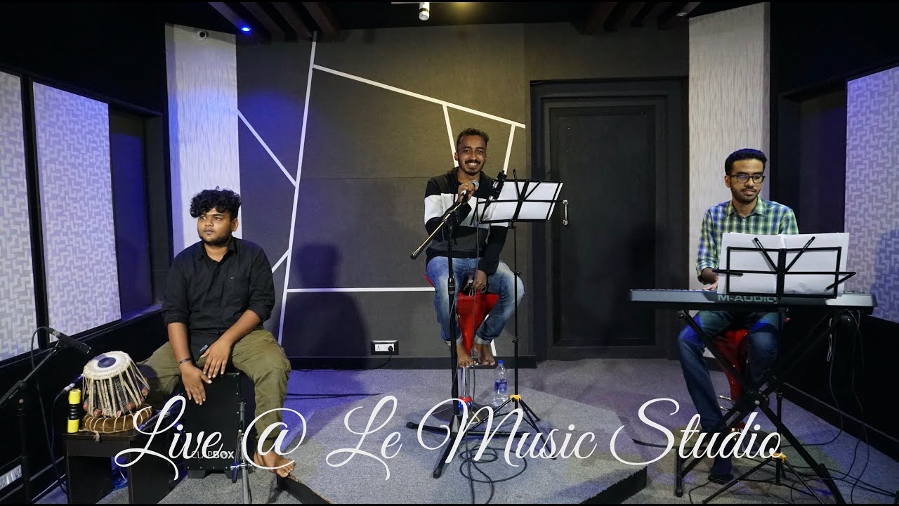 Poovukkul | Jeans | Sreenathan Kattungal Live @ Le Music Studio Ft Vishal Suresh & Nimeesh Chikoo