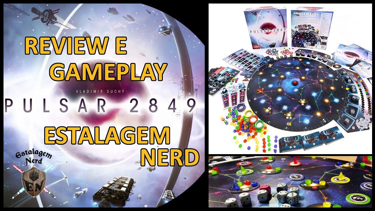 Estalagem Nerd - Review e Gameplay do Board Game Pulsar 2849