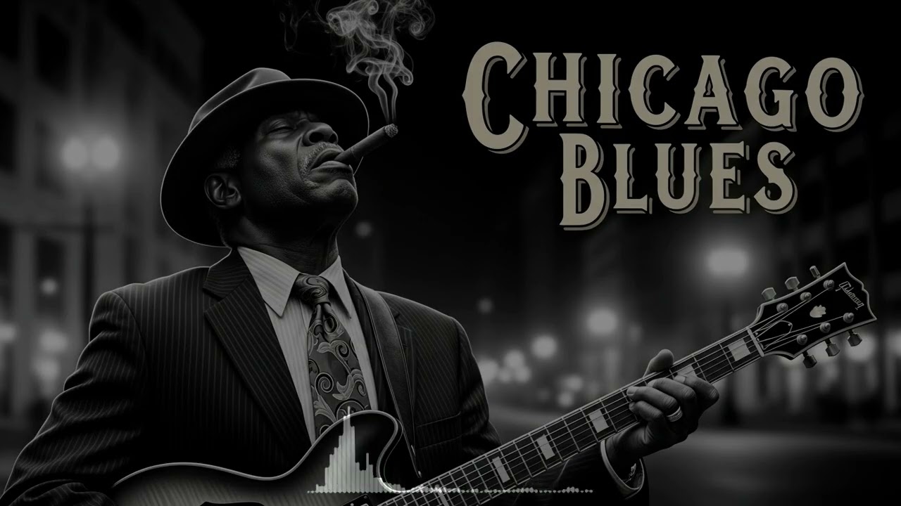 Chicago Blues Cold Night | Slow Soul Guitar Mix for Deep Emotional Relax Blues 2026 Mix