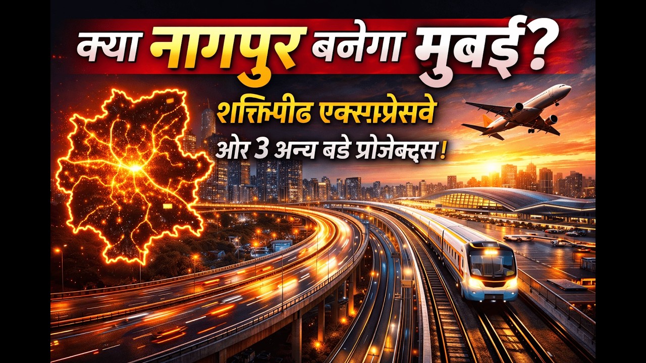 क्या नागपुर बनेगा अगला मुंबई? शक्तिपीठ एक्सप्रेसवे और 3 अन्य बड़े प्रोजेक्ट्स।