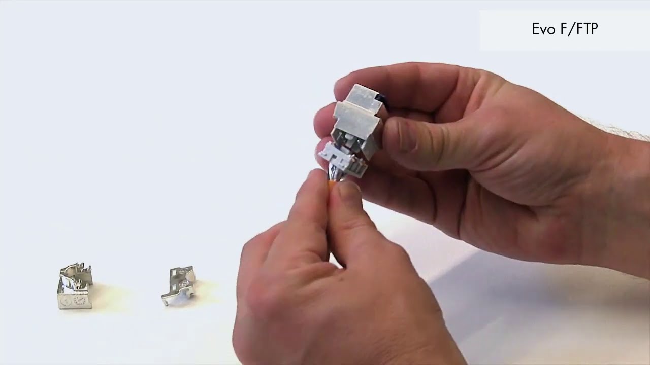 How to terminate a Aginode LANmark EVO screened solid PiMF connector onto a cable