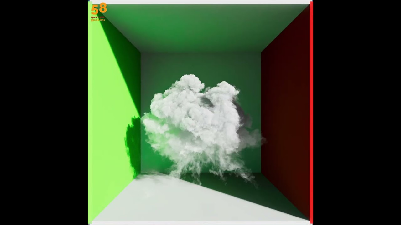 ❤️&zwj;🔥 Heterogeneous volume rendering with shadows and global illumination