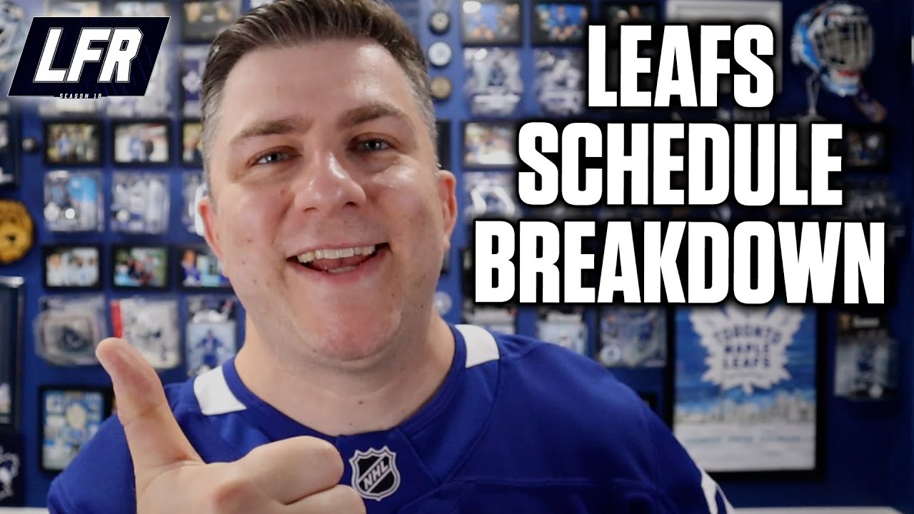 FULL 2025-26 Toronto Maple Leafs Schedule Breakdown