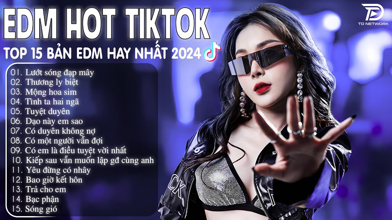 Lướt Sóng Đạp Mây Remix ♫ BXH Nhạc Trẻ Remix Hay Nhất  - Top 15 Bản EDM TikTok Hot Trend 2024