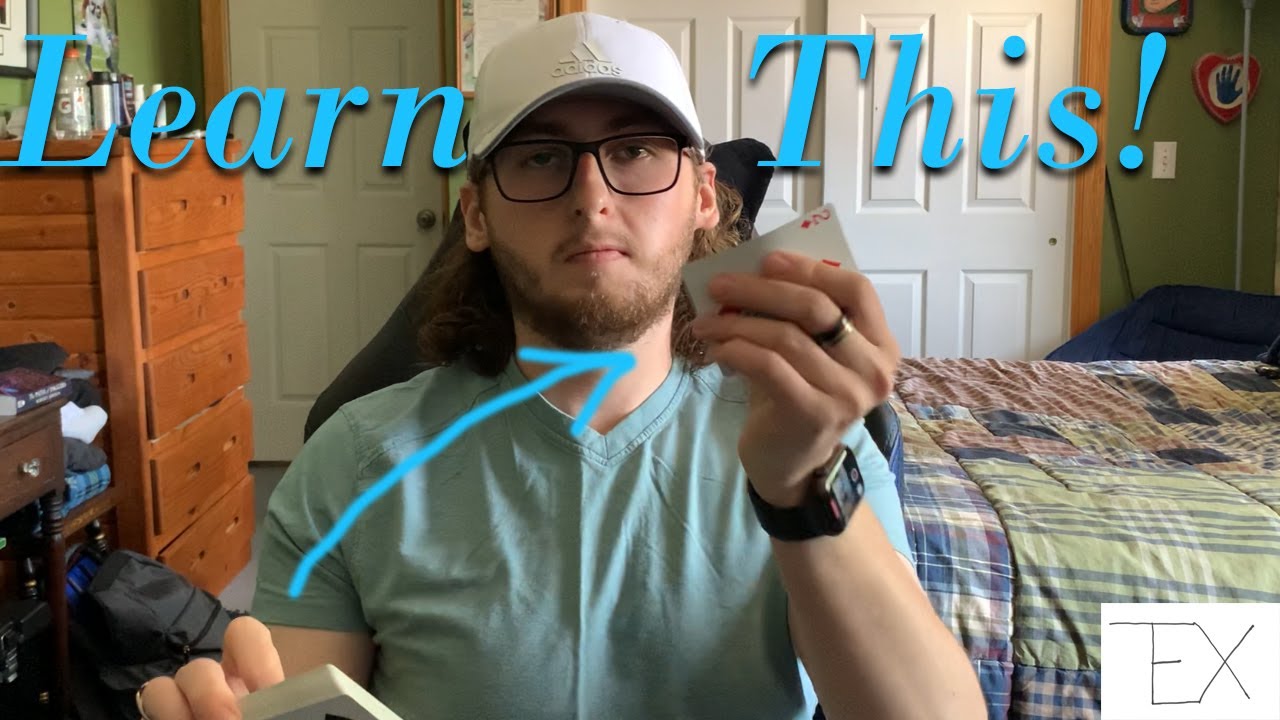 Make A Card Jump Out Of A Deck | Easy Card Flourish Tutorial