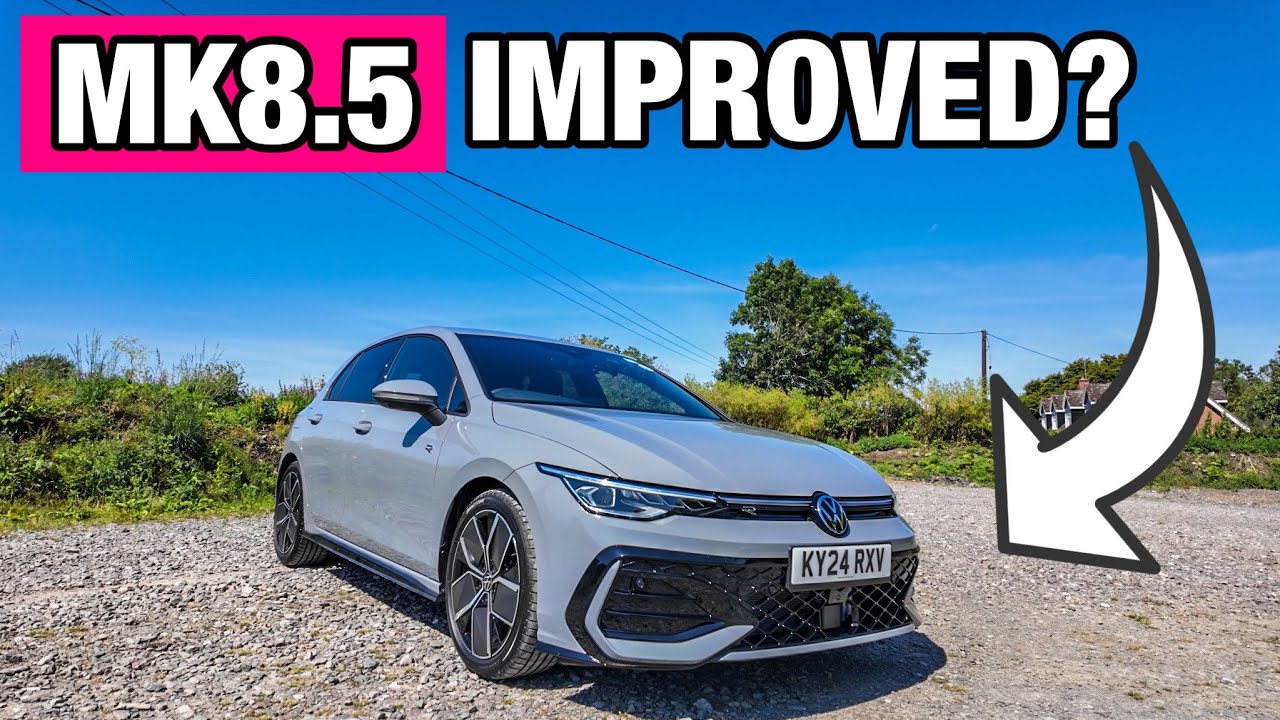 ПЕРВЫЙ ПУТЬ VW GOLF MK8.5 R-Line | Презентация в Великобритании | Лучше ли он, чем Mk8? |