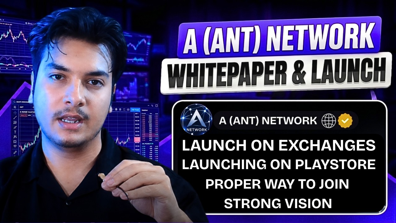 A (ANT) Network Whitepaper & Launch | A (ANT) Roadmap | ANT Network New Update | Cryptomentory