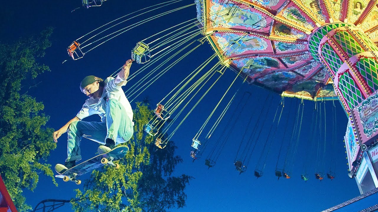 Skating Finlands S&auml;rk&auml;nniemi Amusement Park w/ Jaakko Ojanen
