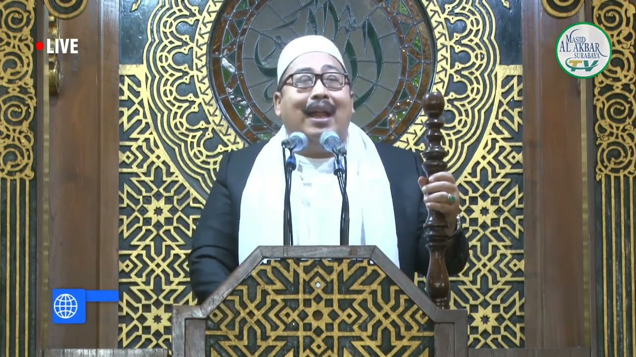 Khutbah Idul Fitri 1443 H Masjid Nasional Al-Akbar Surabaya oleh Dr KH A Fahrur Rozi, M.Pd
