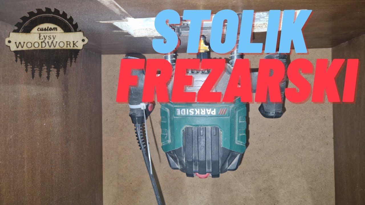 Stolik z Frezarką PARKSIDE