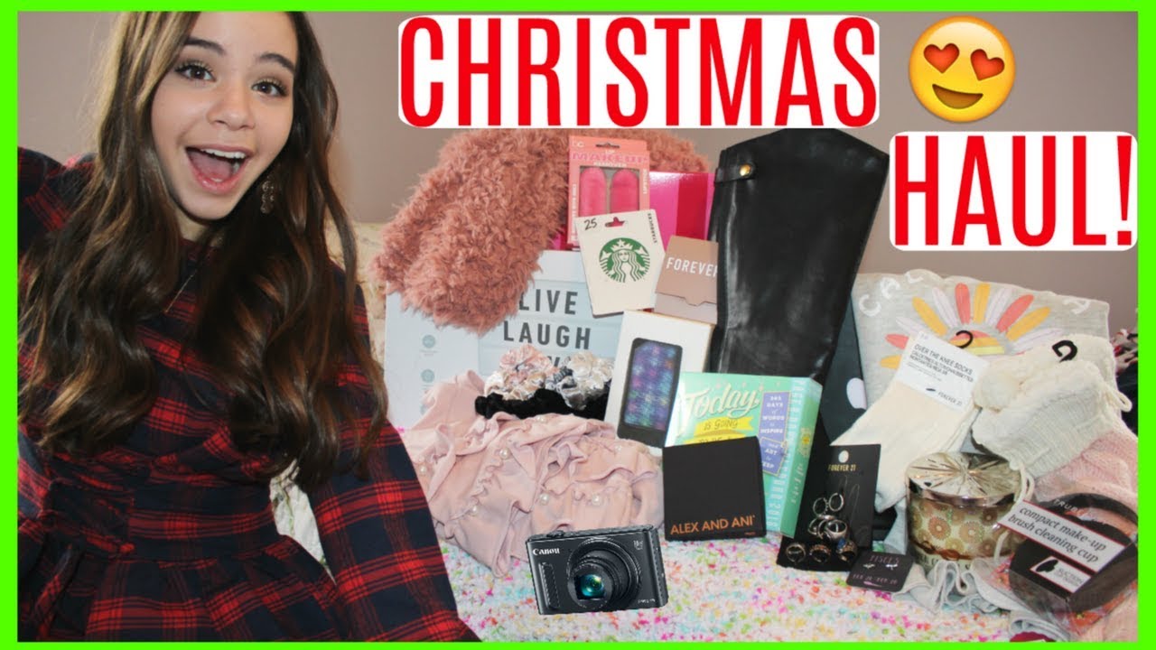 What I Got For Christmas 2017! HUGE Christmas HAUL!