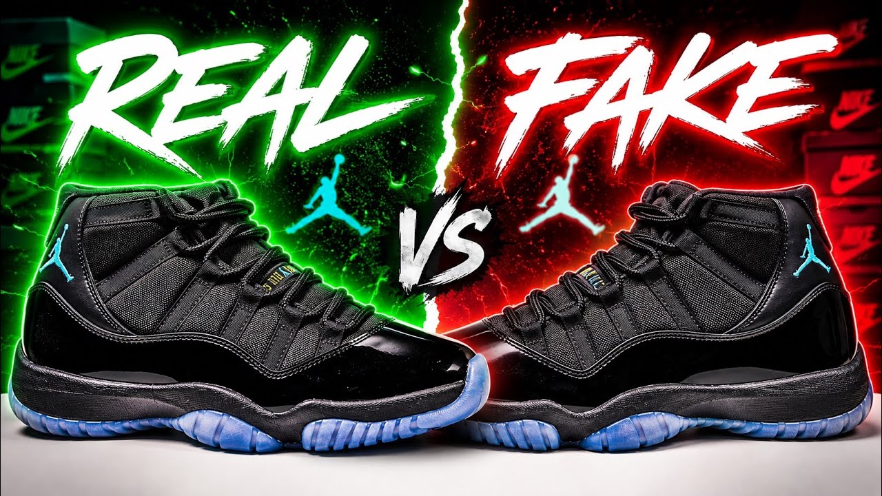 ⚠️REAL vs FAKE (REPLICA,UA) JORDAN 11 GAMMA BLUE 2025⚠️ APRENDE A DISTINGUIRLAS