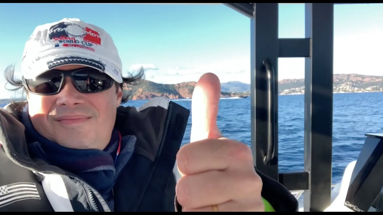St-Tropez - Golfe Juan en 1h en décembre.