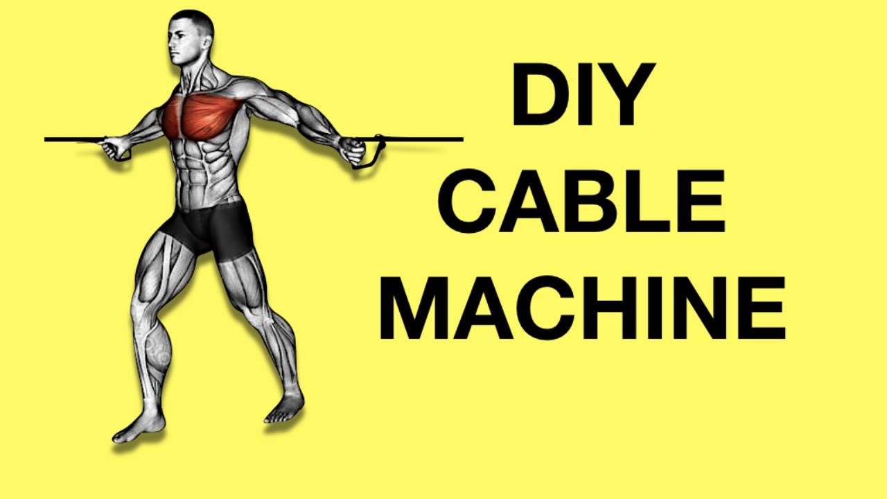 DIY Home Cable Pulley Machine (Cable Crossover, High Pulley, Low Pulley System)