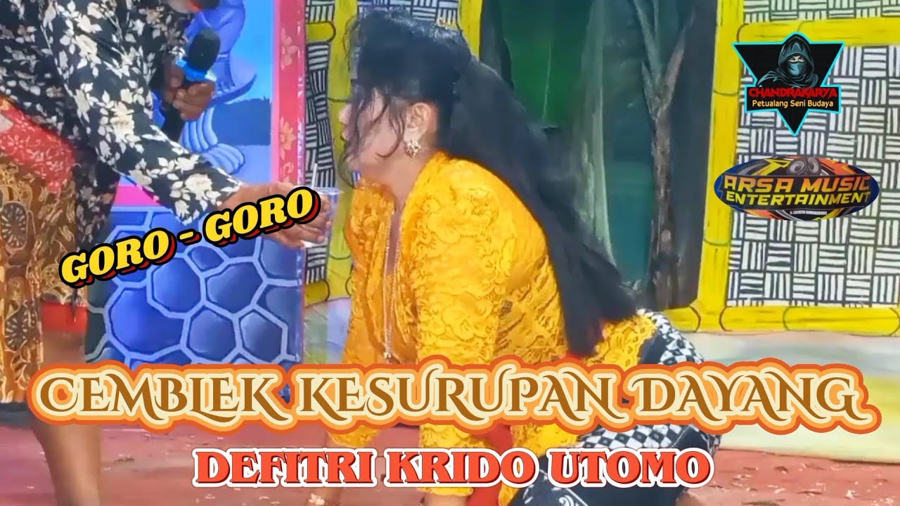 Goro - goro_cemblek kesurupan // dagelan ketoprak seni janger defitri krido utomo.