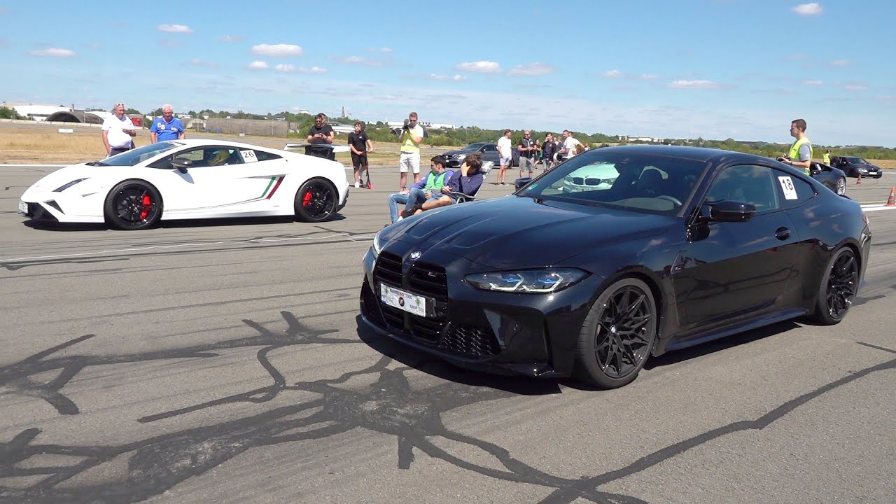 Lamborghini Gallardo Squadra Corse vs BMW M4 G82 Competition