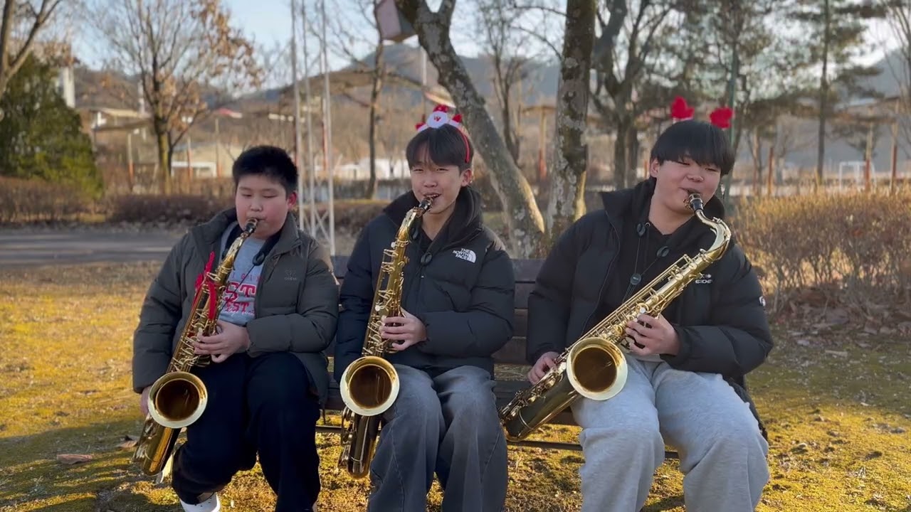 Jingle Bell Rock(Bobby Helms)-색소폰 앙상블 [귀래초등학교]