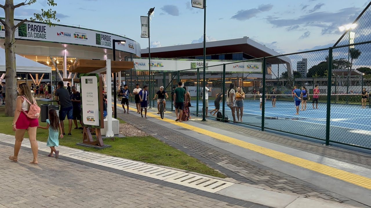 PARQUE DA CIDADE: PASSEIO NOTURNO NO PARQUE DA COP30 2025 EM BELÉM DO PARÁ 4K
