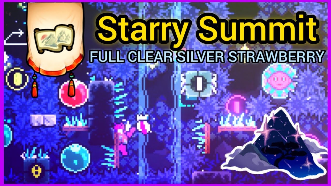 Gallery Collab 2024 | Starry Summit Full Clear Silver Strawberry | Celeste Mods