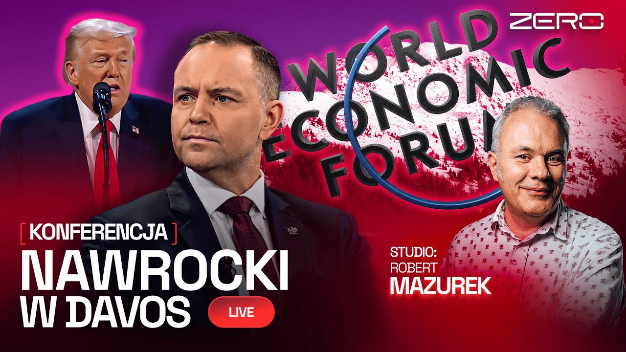 KONFERENCJA KAROLA NAWROCKIEGO Z DAVOS + STUDIO