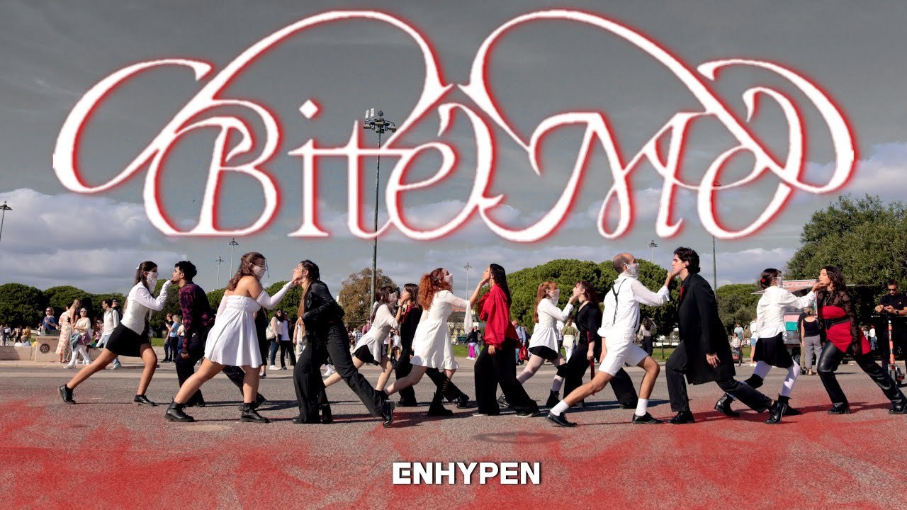 [KPOP IN PUBLIC | HALLOWEEN SPECIAL] ENHYPEN (엔하이픈) 'Bite Me' Dance Cover HEARTGUN&FOOTWORK Portugal